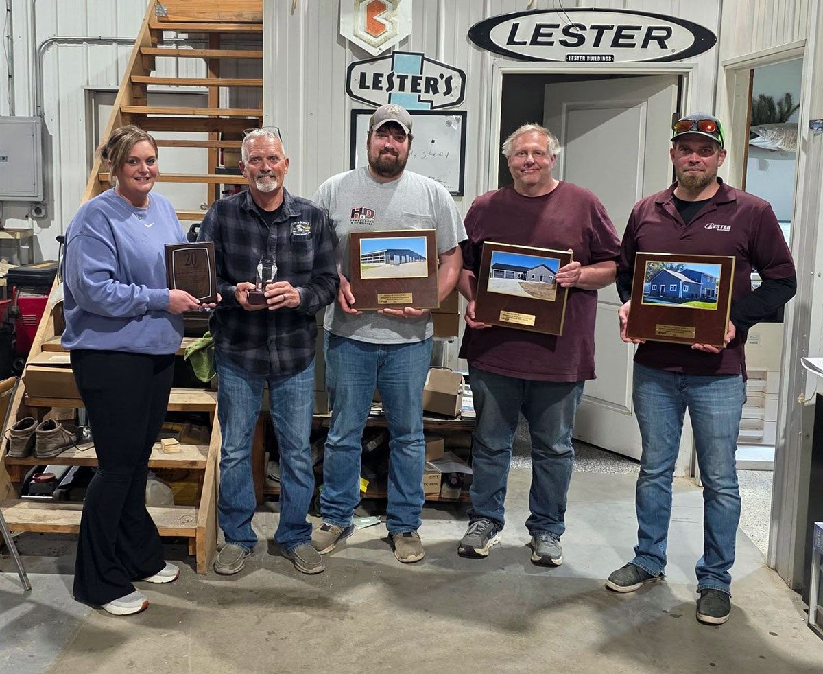 Post-frame building constructions by Hoksbergen & De Stigter Construction in Hull, IA.